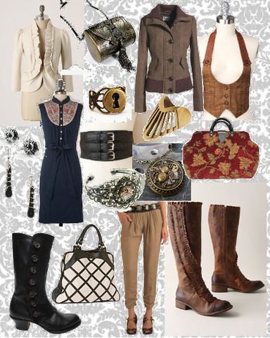 steampunk clothing dress